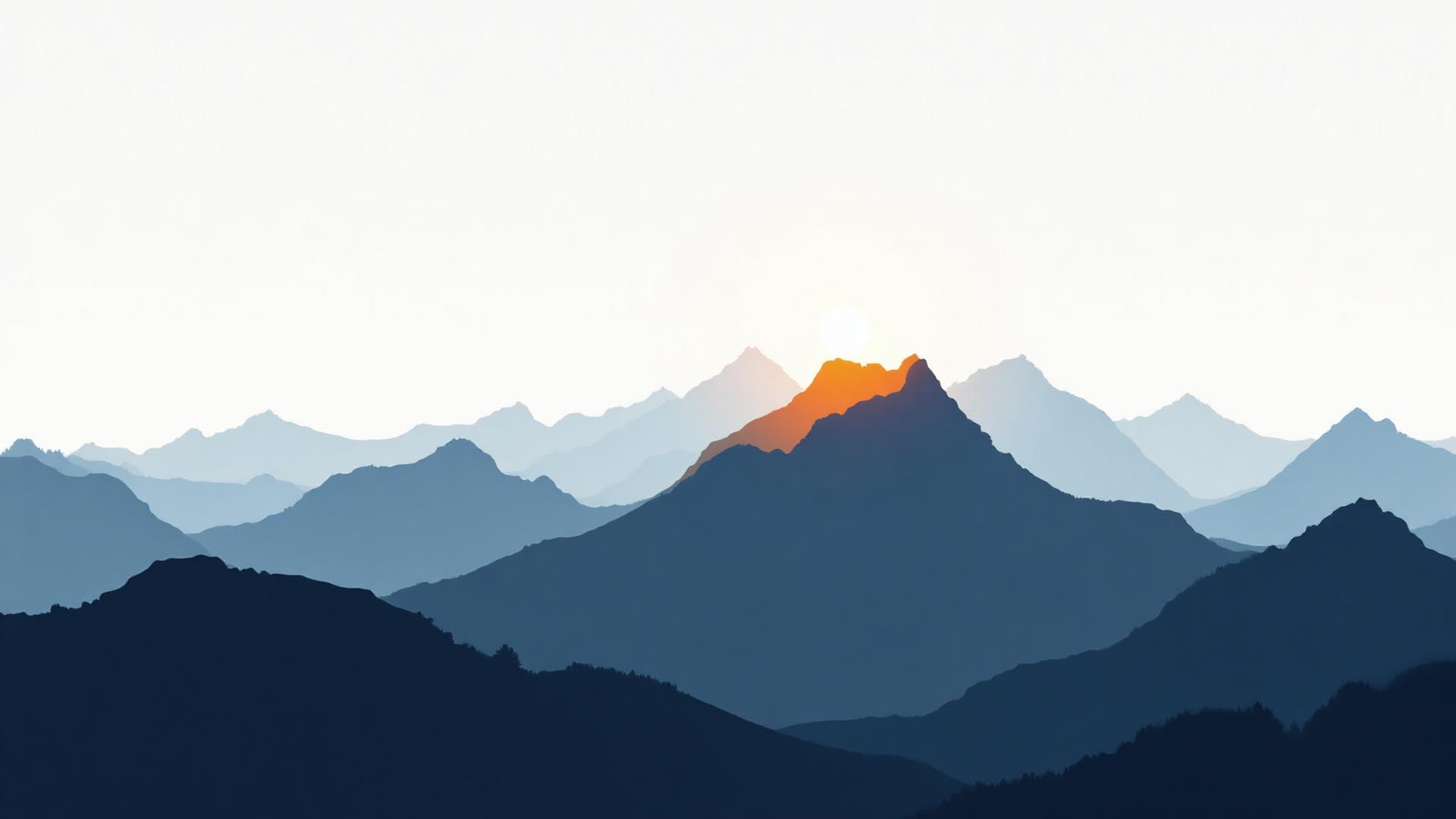 Mountain landscape representing the journey of AI security implementation